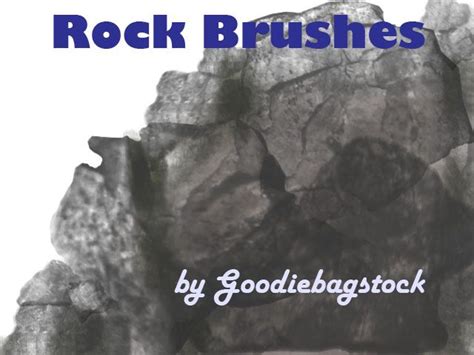 Rock Brushes By Gbs Photoshop Brushes Free Free Photoshop Photoshop