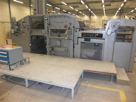 Used Bobst Sp 1080 E Stripping Station Year 1967 Presscity
