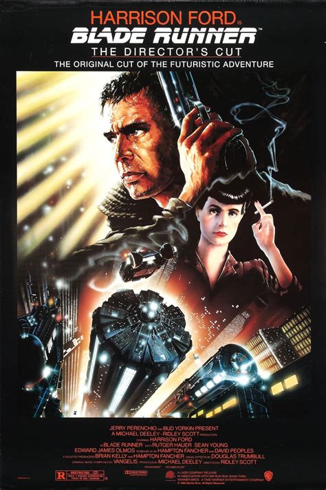 With harrison ford, rutger hauer, sean young, edward james olmos. The Curly Echo: Blade Runner (1982)