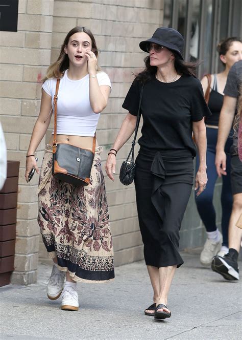 Courteney Cox With Daughter Coco Arquette In New York 08272023