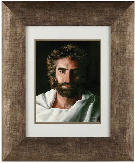 Prince Of Peace By Akiane Kramarik Print In Bronze Finished Frame