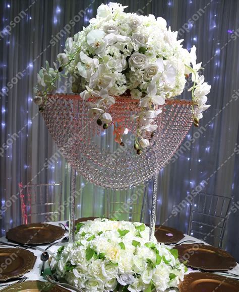 2pcslot Free Shipment Acrylic Wedding Centerpiece Flower Stand Acrylic