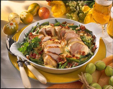 Dann die mischung in einen hohen rührbecher füllen und mit dem. Filet-Pfännchen mit Speck-Bohnen Rezept | Schweinelende rezepte, Schweinefilet rezepte, Bohnen ...