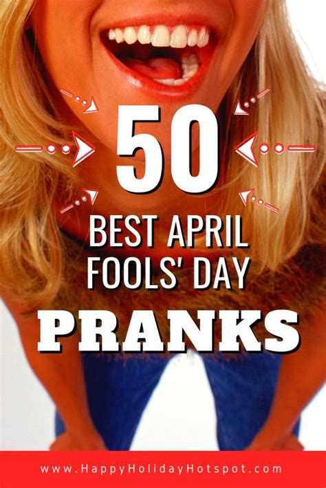 50 Best April Fools Day Pranks Happy Holiday Hotspot