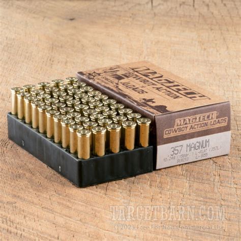 Magtech 357 Magnum 158 Grain Lfn Cartridges 50