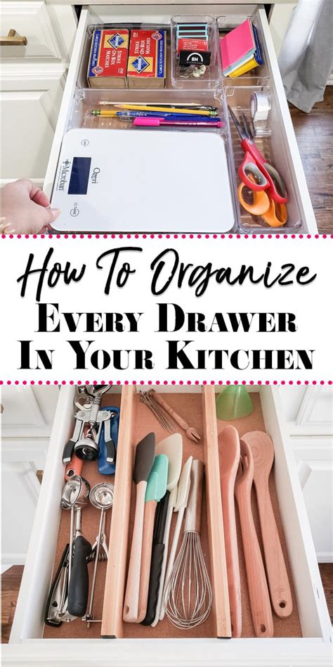 How To Organize Kitchen Drawers Artofit