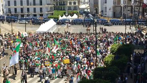 Algerians Hold 15th Consecutive Mass Weekly Rally In Algiers Afp