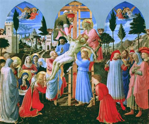 The Last Judgement By Fra Angelico Art Reproduction From Cutler Miles