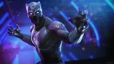Black Panther Blue Background 4k Hd Marvels Avengers Wallpapers Hd