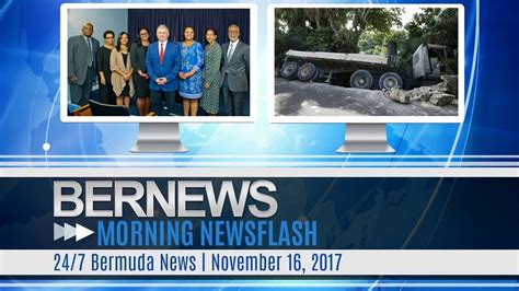 Bernews Morning Newsflash For Thursday November 16 2017 Youtube