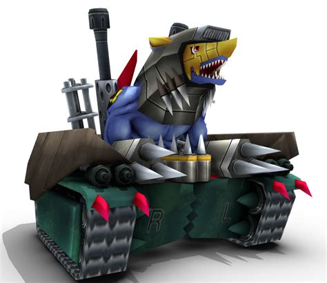 Pc Computer Digimon Masters Tankdramon The Models Resource