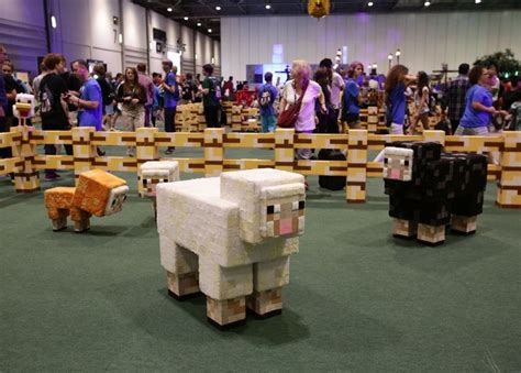 All The Best Minecon 2015 Costumes Involved Cardboard Boxes Minecon Things To Come Minecraft