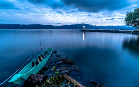 Download Image Indonesia Lake Toba Occupying The Caldera Of A By