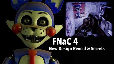 Five Nights At Candys 4 New Funtime Candy Design Reveal And Fnac