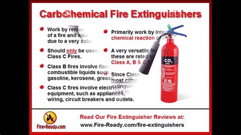 Osha Fire Extinguisher Types