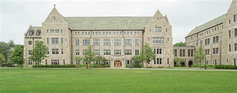 Boston College Building Chestnut Hill Photograph By Panoramic Images