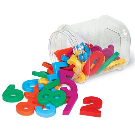 Jumbo Magnetic Numbers Set Of 36 By Learning Resources Ler0452