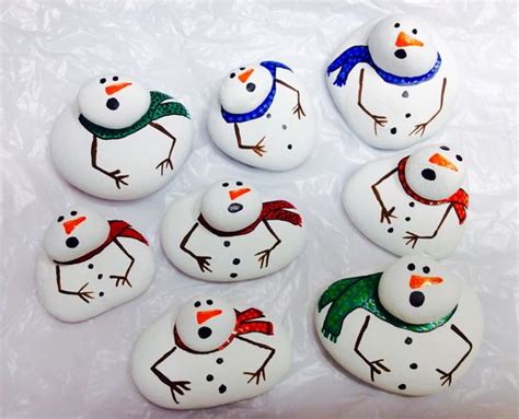 Try These Cute Christmas Rock Painting Ideas For Kids Home Design