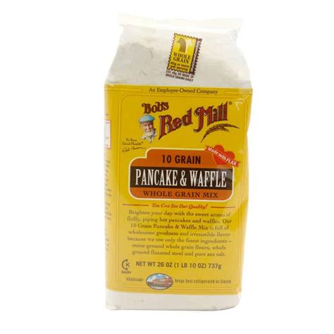 It releases carbon dioxide when exposed to moisture and heat, causing dough based on feedback from loyal customers, bob's red mill made major improvements to this mix to create gluten free pancakes that are fluffier, lighter. Bob's Red Mill, 10 Grain Pancake and Waffle Mix
