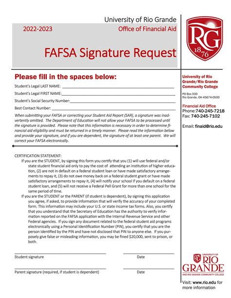 Fafsa Signature Request By Uriogrande Issuu