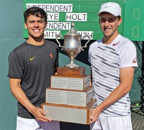 Bradley Frye And Brandon Holt Of Usc Win Title At Pacific Coast Mens