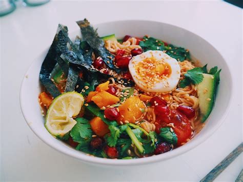 DIY pimped ramen Everything with pumpkin