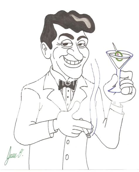 Dean Martin Caricature Graphics Pictures And Images For Myspace Layouts