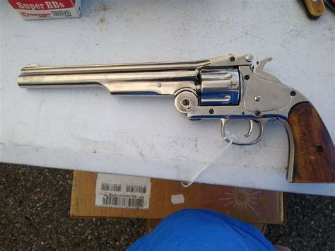 Denix 1008nq 1869 Smith And Wesson 45 Cal Revolver Replica Bka 217