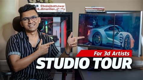 My Studio Tour Best Setup Tips For 3d Artists Pc Build 2021 Youtube