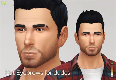My Sims 4 Blog Cut Eyebrows By Lumialover Sims