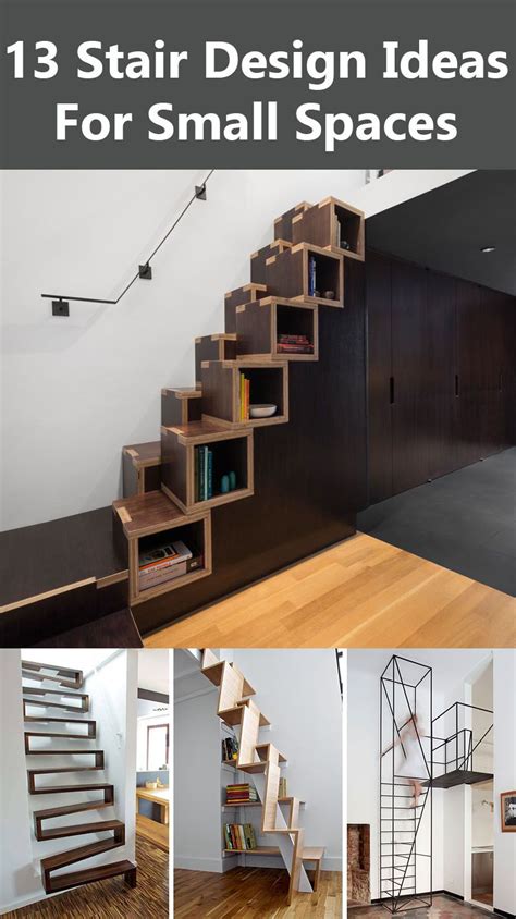 13 Stair Design Ideas For Small Spaces Stairs Design Small Space