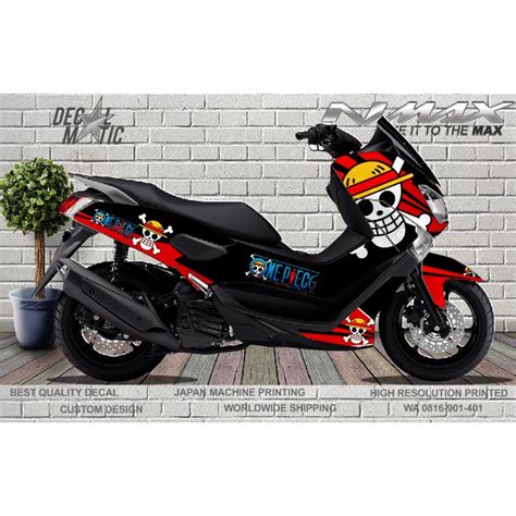 Jual Stiker Full Body Wrap Decal Nmax One Piece 4 Shopee Indonesia