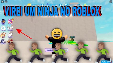 Virei Um Ninja No Roblox Youtube