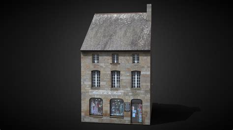 Châtelaudren Filler Shop 1 France Download Free 3d Model By Lost