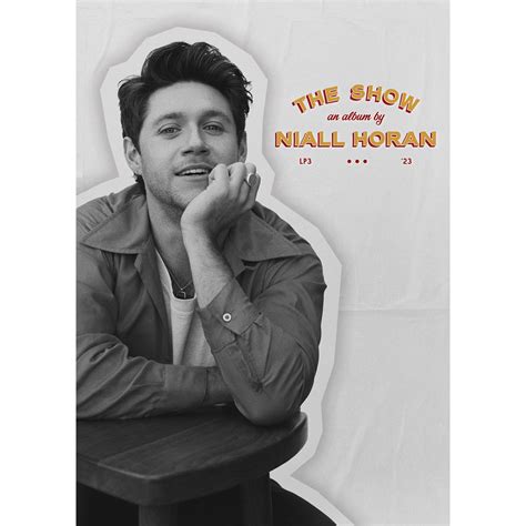 The Show Digital Album Australian Exclusive Poster Niall Horan