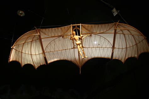Leonardo Da Vinci Machines In Motion Ornithopter Leonardo Da