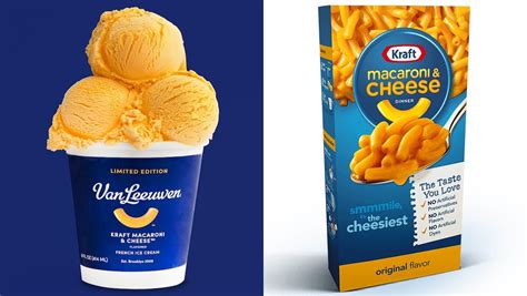 Kraft Macaroni And Cheese Ice Cream Is A Strange Sweet Treat