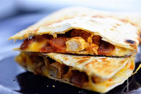 Flour or corn tortillas serve as the base of the dish and they can be. Perfect Chicken Quesadilla Recipe - Add a Pinch