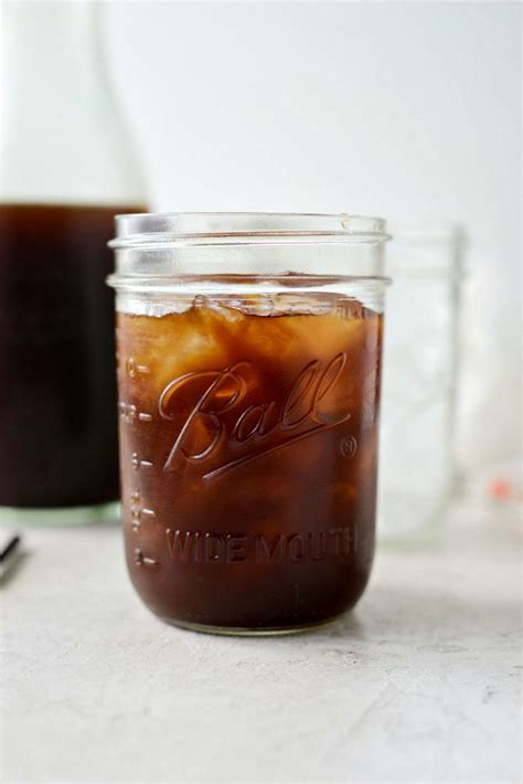 Easy Homemade Cold Brew Coffee Simply Scratch