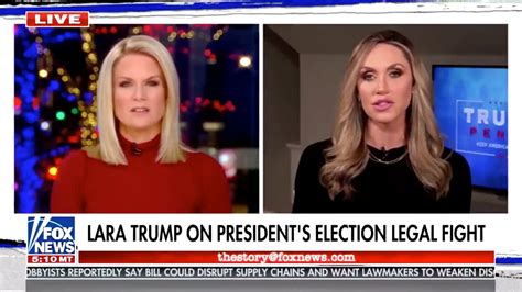 Fox News Host Martha Maccallum Gives Lara Trump A 2020