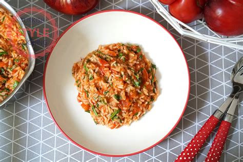 Rice Pilav With Tomatoes And Rocket Turkish Style Cooking