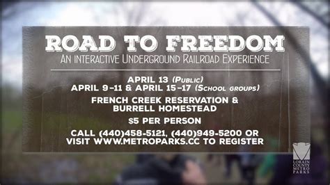 Road To Freedom An Interactive Underground Railroad Experience