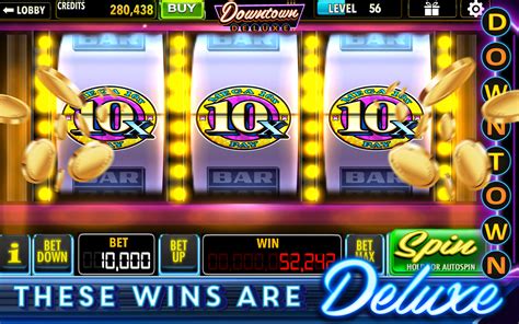 Downtown Deluxe Slots Premium Old Vegas Classic Slots Uk Appstore For Android