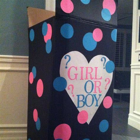 Pin By Hannah Gray On Future Kids Gender Reveal Box Gender Reveal