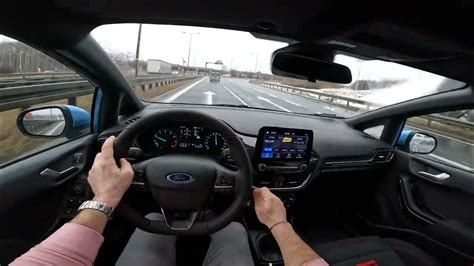 New Ford Fiesta St Line 2022 1 0 125hp Pov Test Drive Youtube