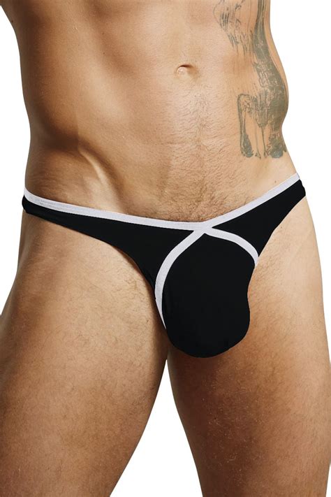 Extreme Collection Black Linea Thong Cheapundies