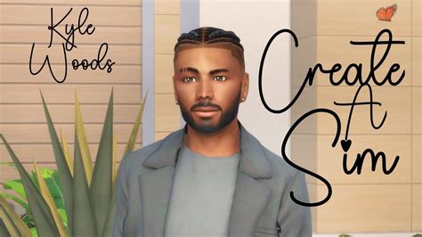 Sims 4 Cas Cc Links ⏐kyle Woods⏐sims 4 Create A Sim Youtube Sims