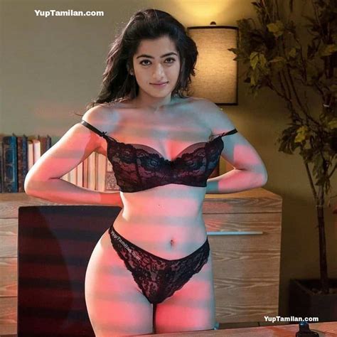 Rashmika Mandanna Hot Bikini Navel Photos Sexy Pics