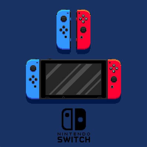 This Nintendo Switch Pixel Art I Made Took Me A Couple Days Im
