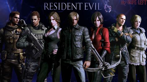 Другие видео об этой игре. HD wallpaper: Resident Evil 6 characters game poster, Leon ...